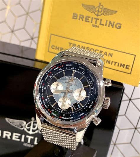 breitling transocean chronograph ab0510|Pre.